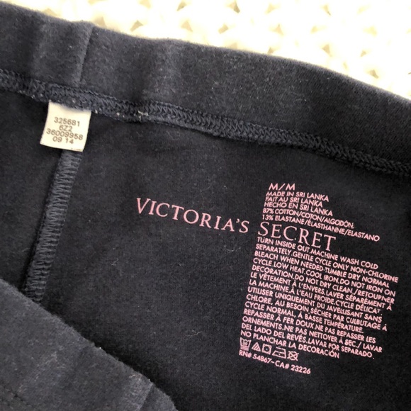 Victoria’s Secret graphic leggings navy - Picture 2 of 5